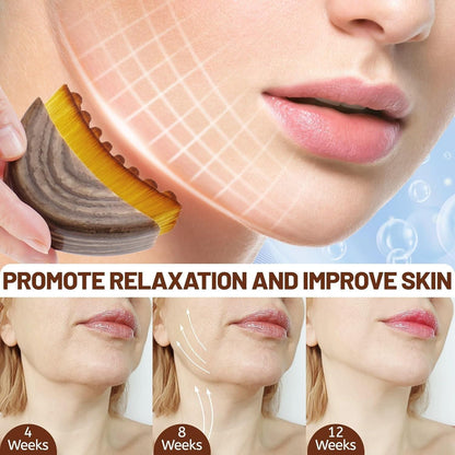 Lymphatic Contour Face Brush – Jawline Sculpting & Face Slimming Massager
