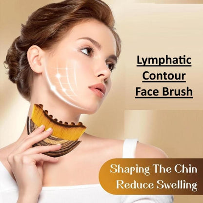Lymphatic Contour Face Brush – Jawline Sculpting & Face Slimming Massager