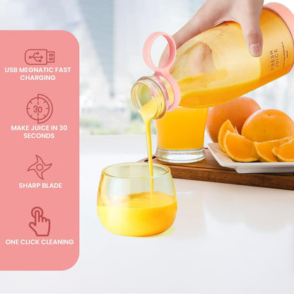 Mini Portable Juicer – Fresh Juice Anywhere in Seconds🥤