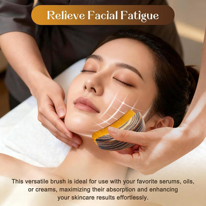 Lymphatic Contour Face Brush – Jawline Sculpting & Face Slimming Massager