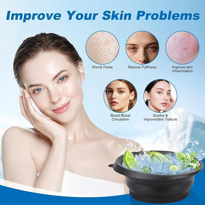 IceGlow™ Silicone Face Ice Bowl – Instant Skin Tightening & Glow in Minutes ❄️