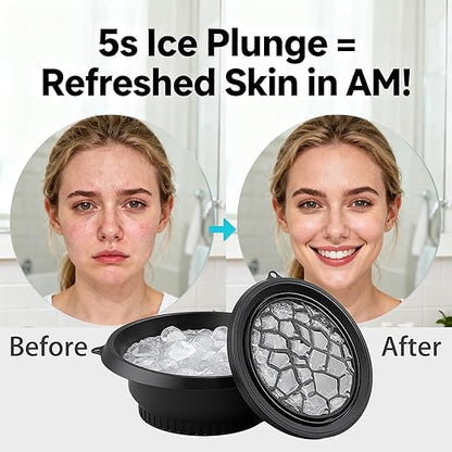 IceGlow™ Silicone Face Ice Bowl – Instant Skin Tightening & Glow in Minutes ❄️