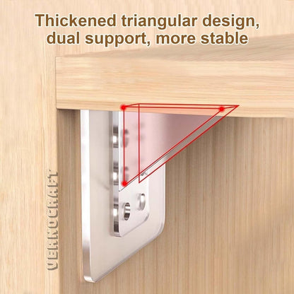 Self Adhesive Shelf Support Bracket - Pack of 4